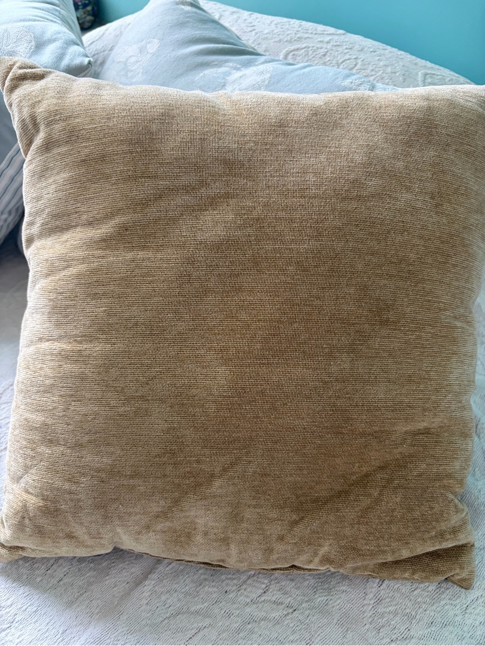 Palm Tree Decorative Throw Pillow - Beige - Picture 2 of 3